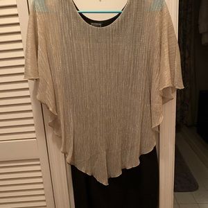 Size 8 gorgeous and comfy gold & black dress perfect for parties or date nights